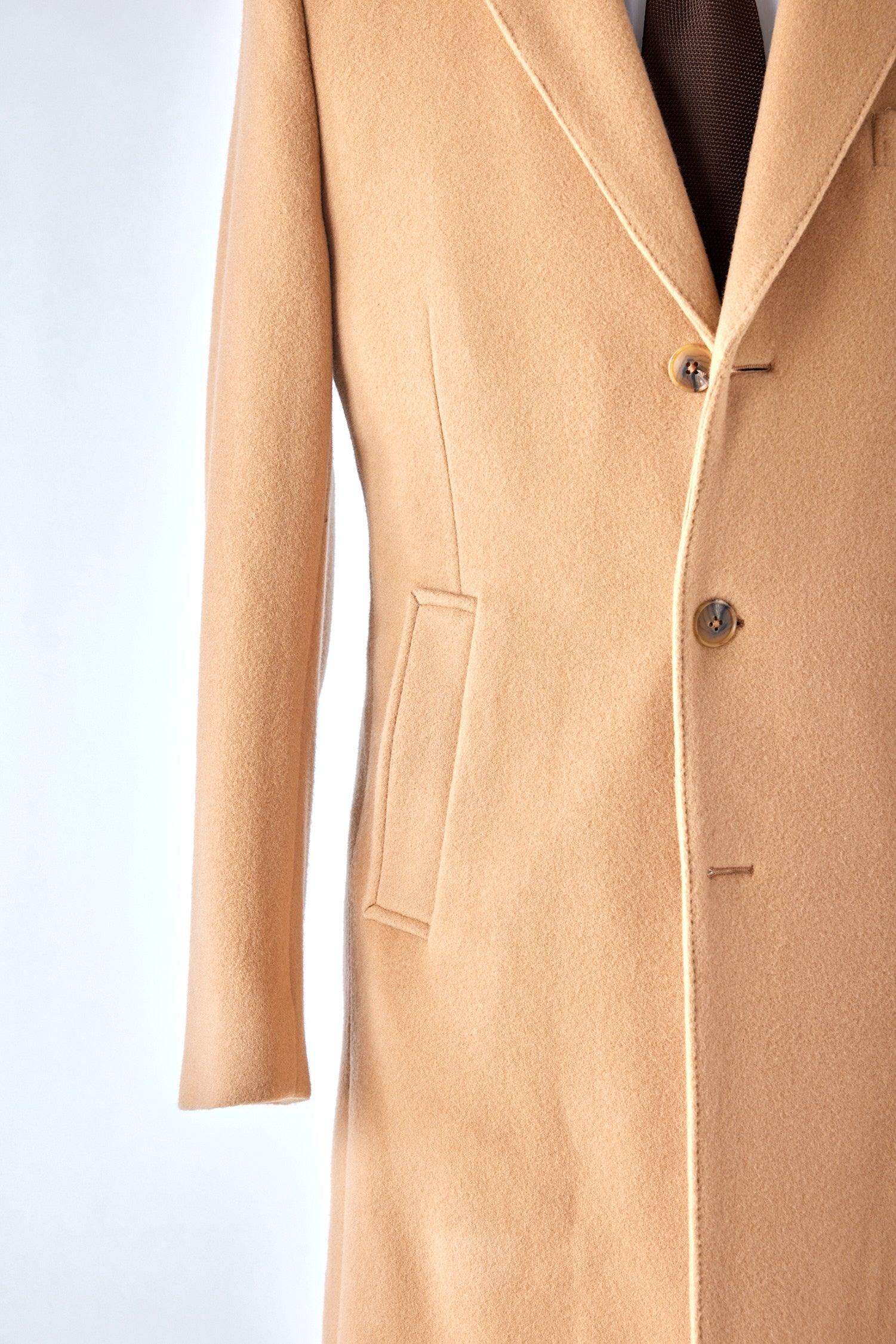 Camel Wool Overcoat - Image 3
