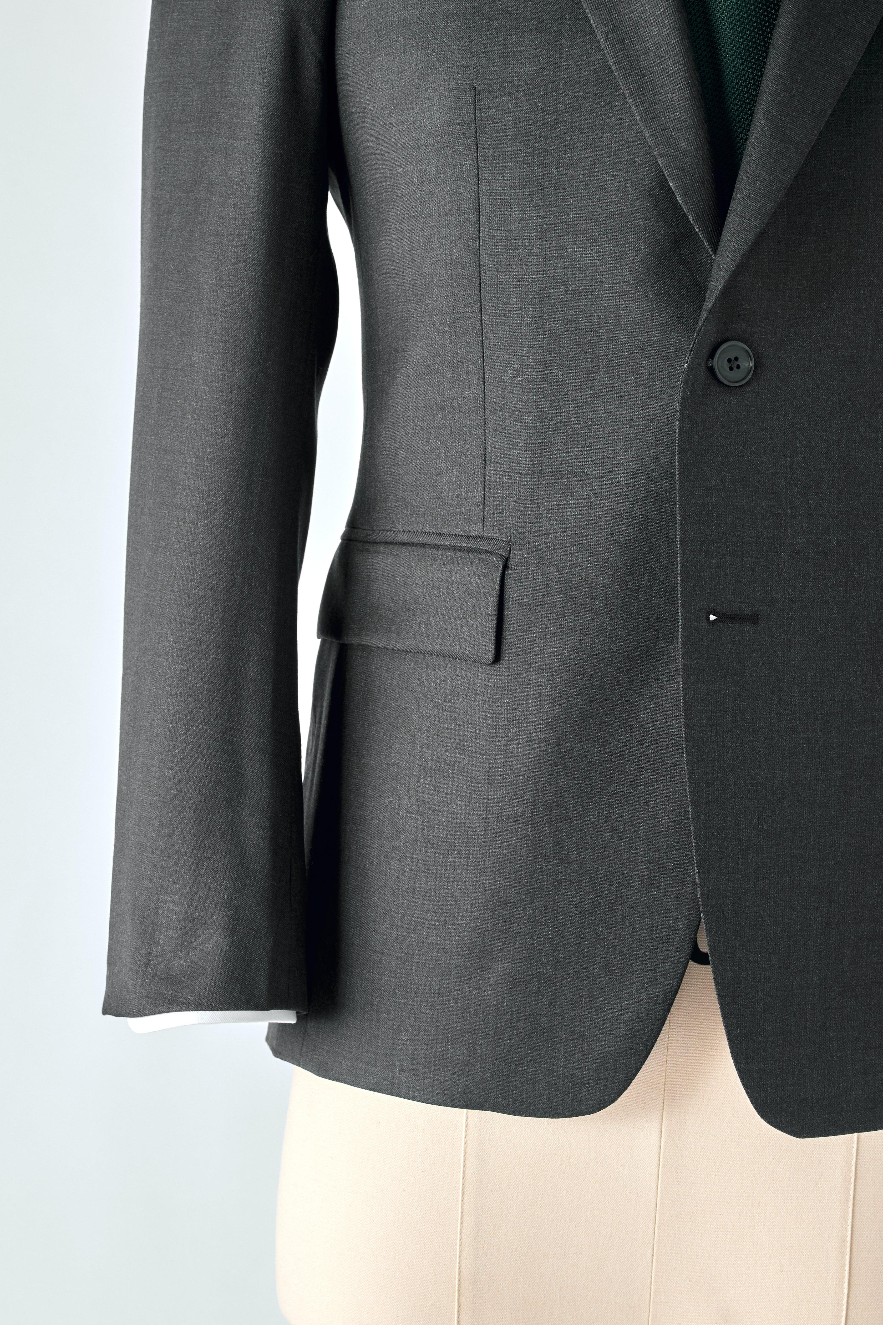 No. 1 Charcoal Suit - Image 3