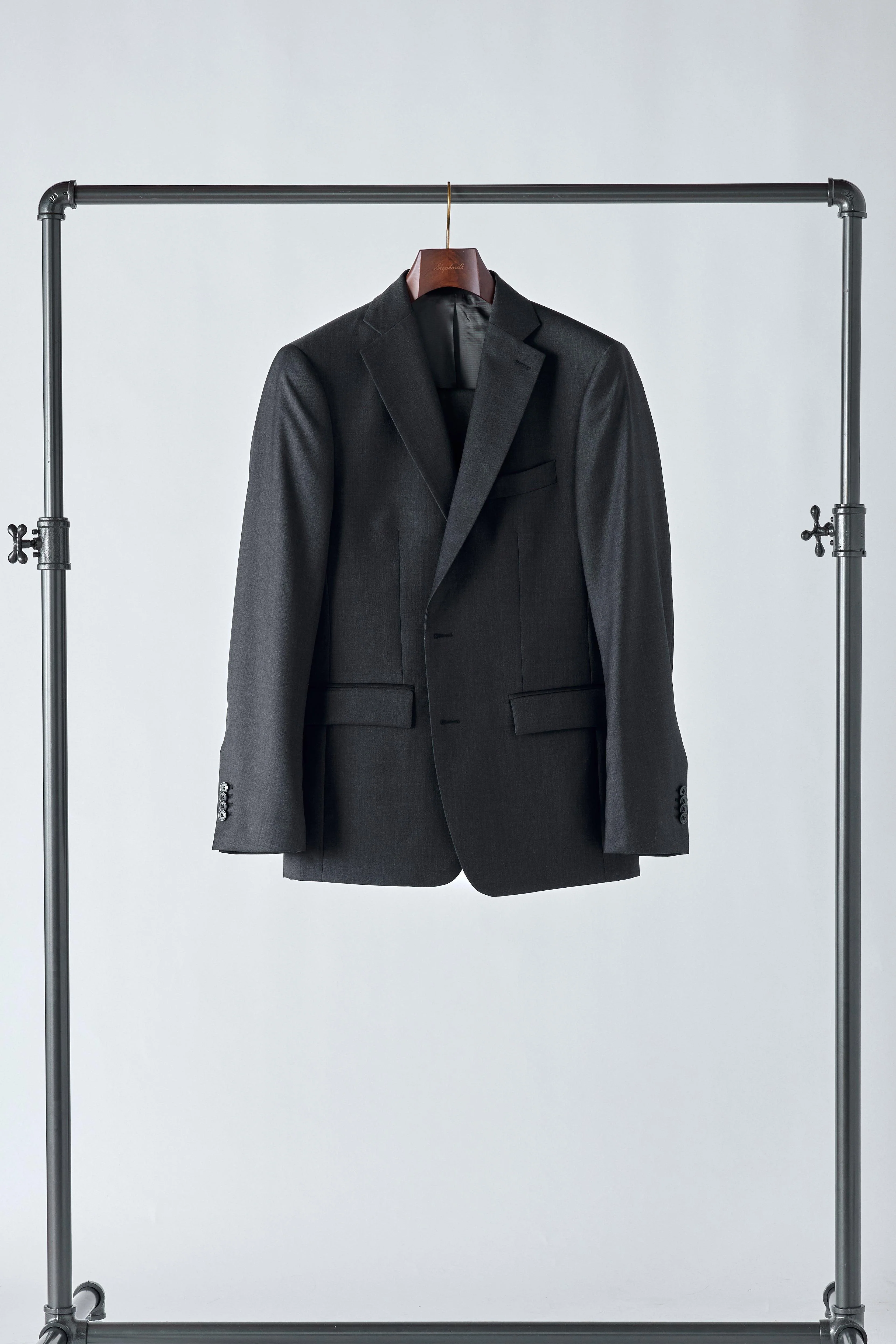 No. 1 Charcoal Suit - Image 5