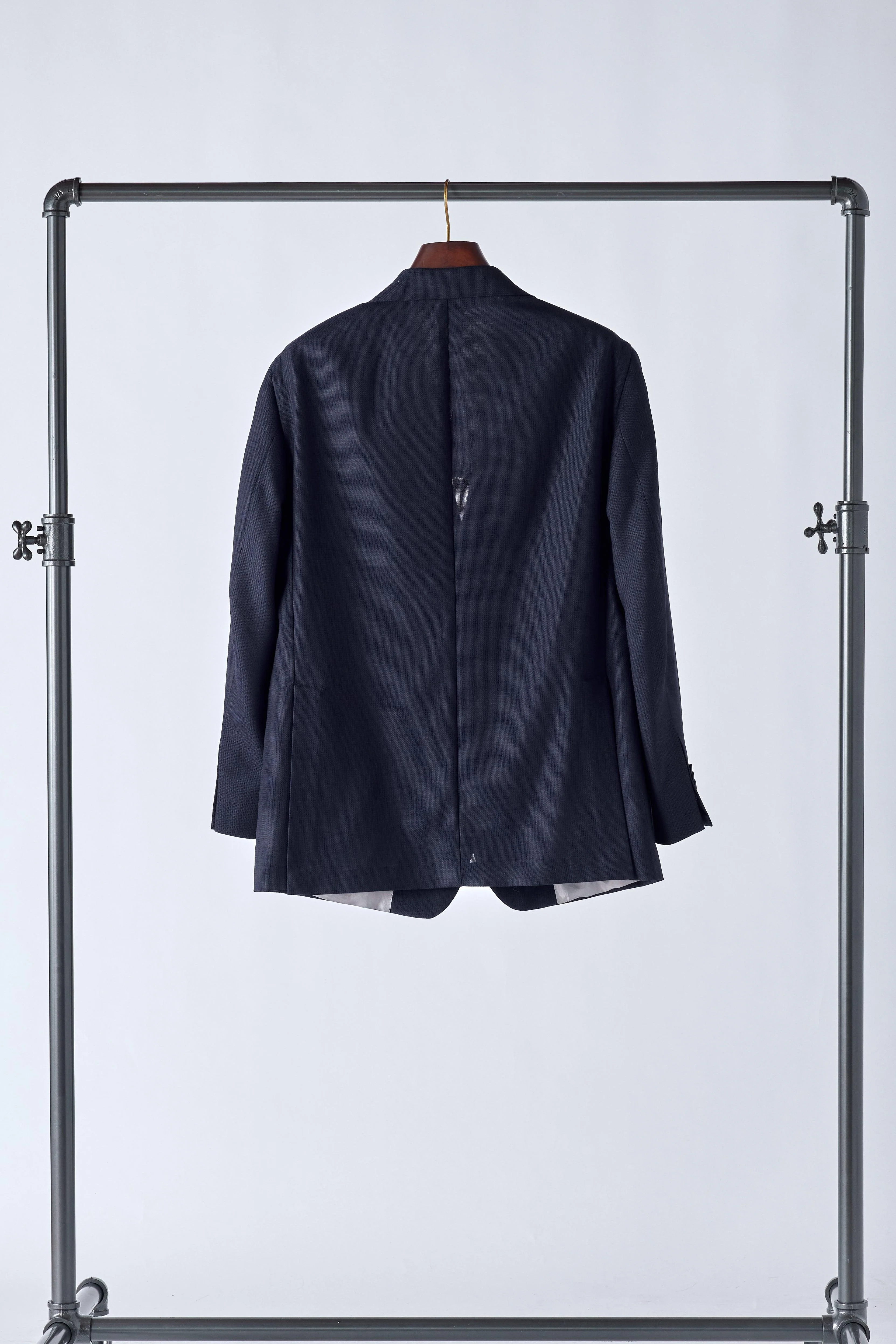 No. 1 Navy Open Weave Jacket - Image 6