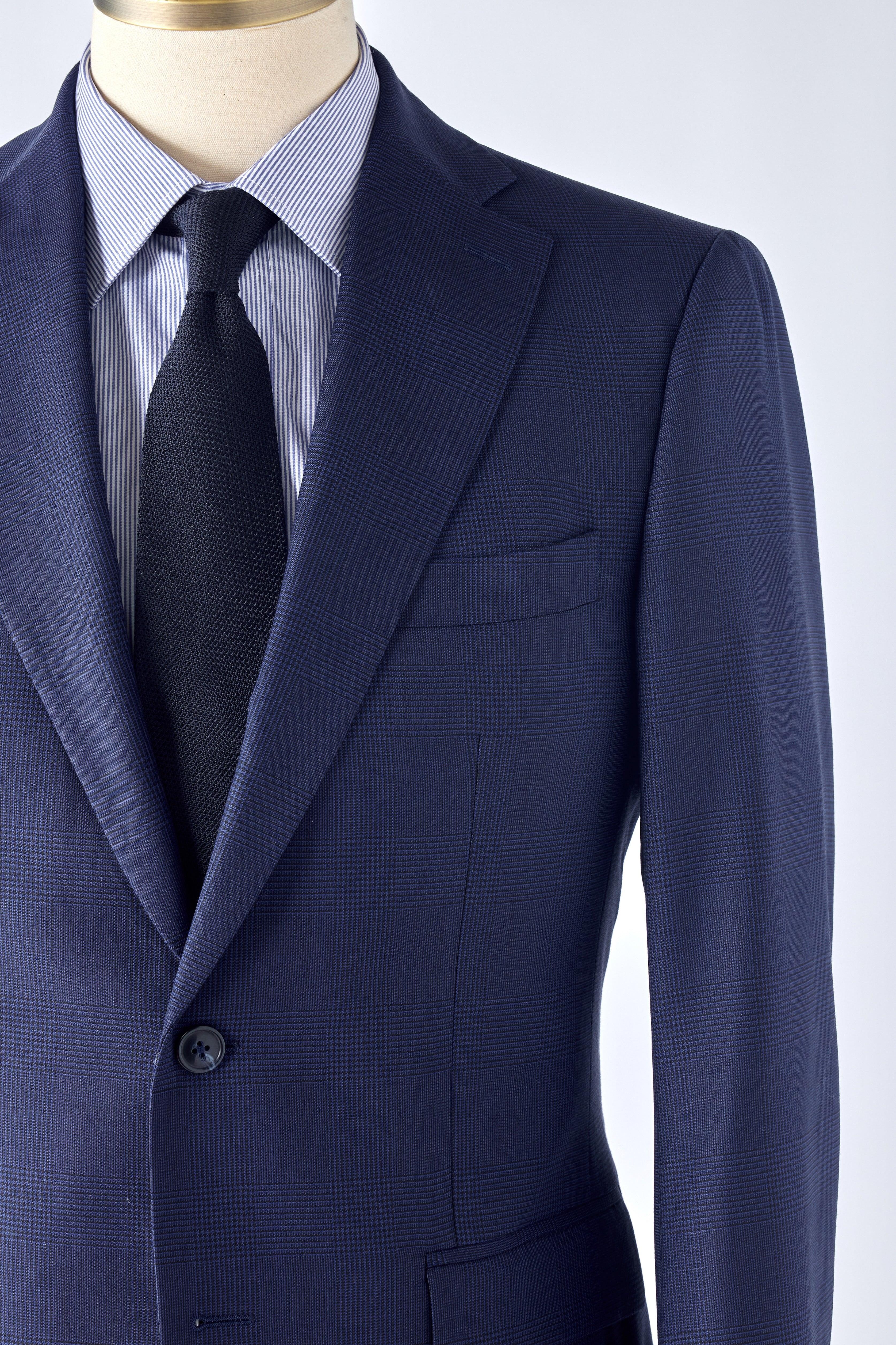 No. 2 Blue Prince of Wales Check Suit - Image 2