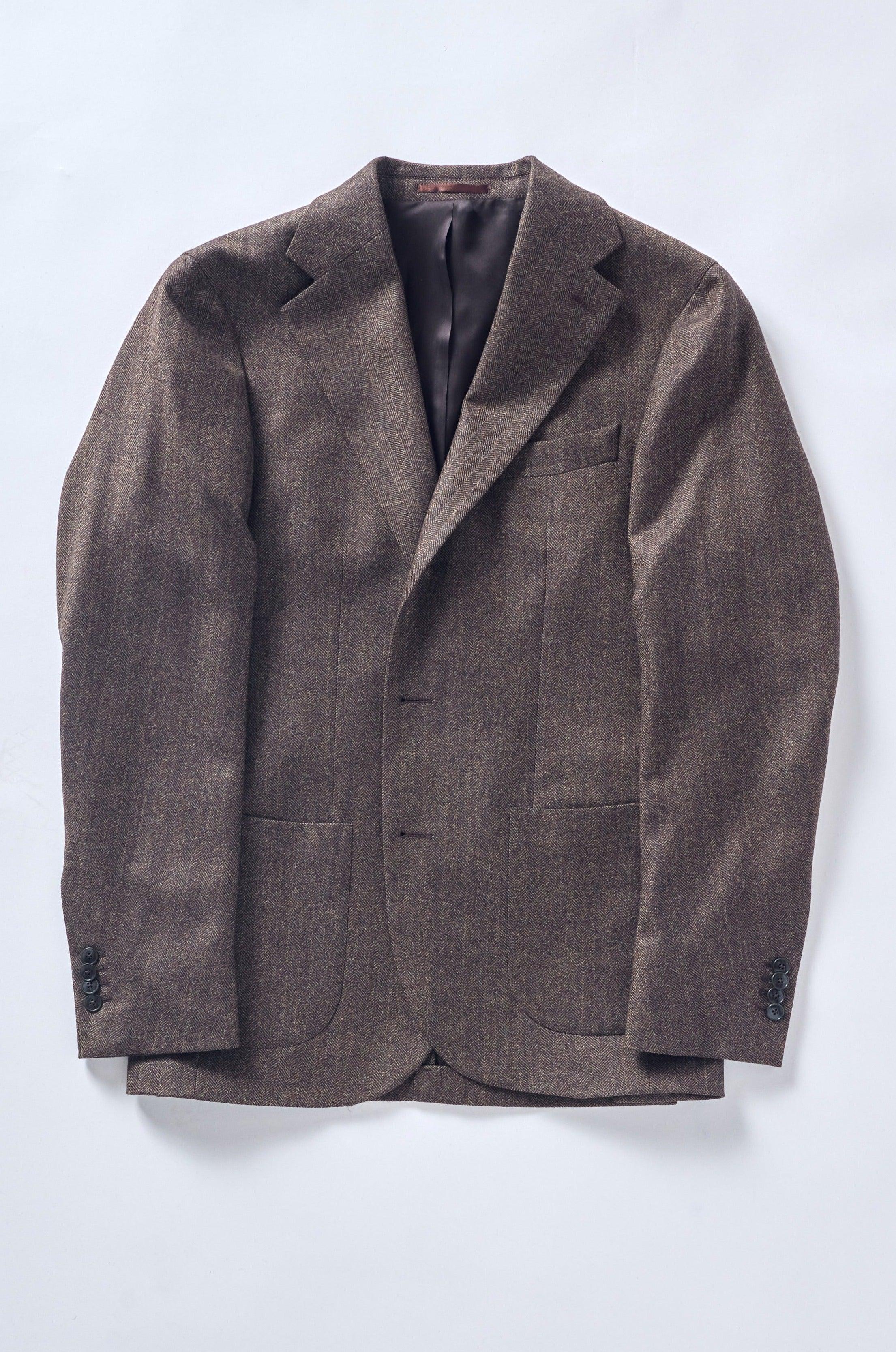 No. 2 Herringbone Flannel Jacket - Image 4