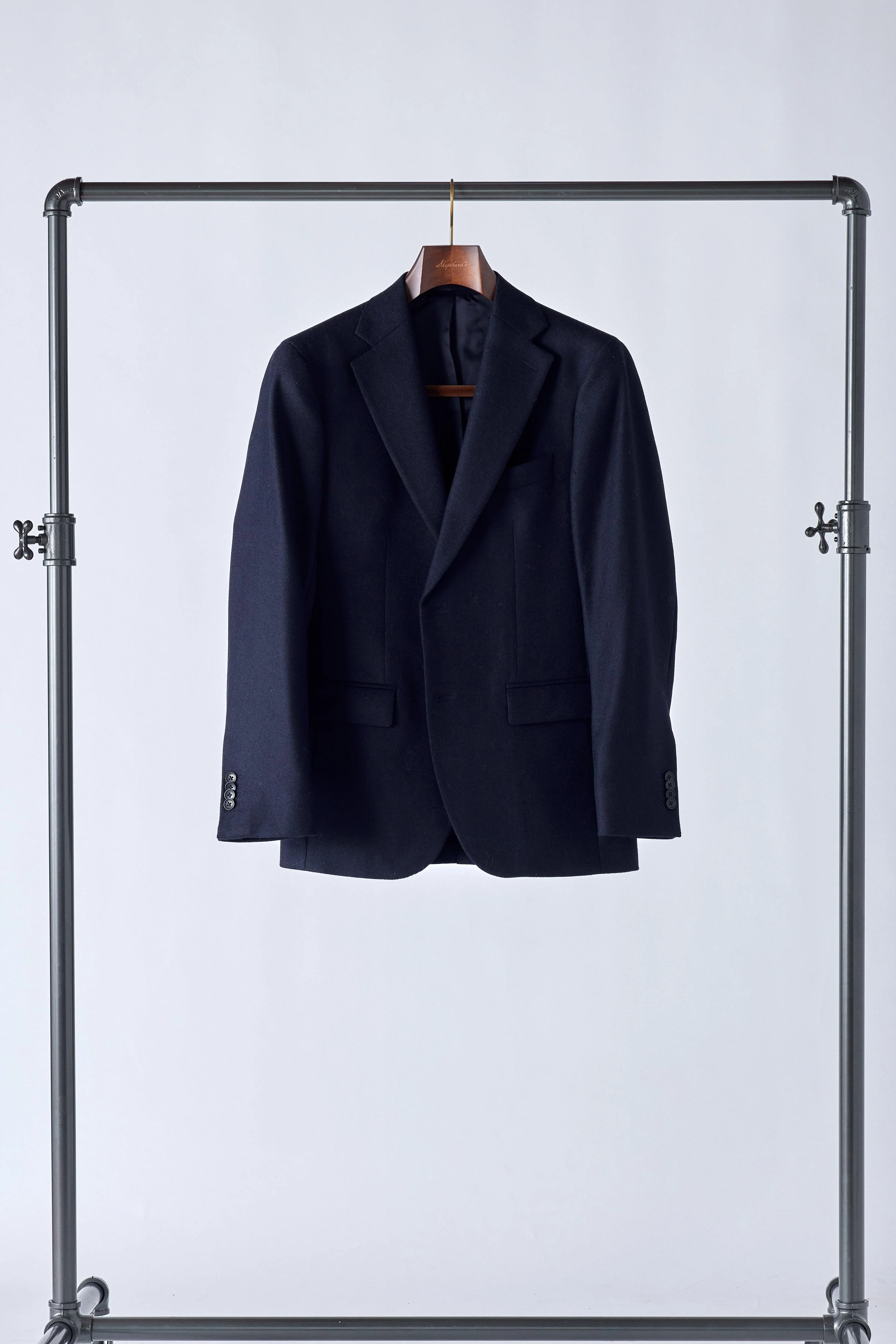 No. 2 Navy Tweed Jacket - Image 5