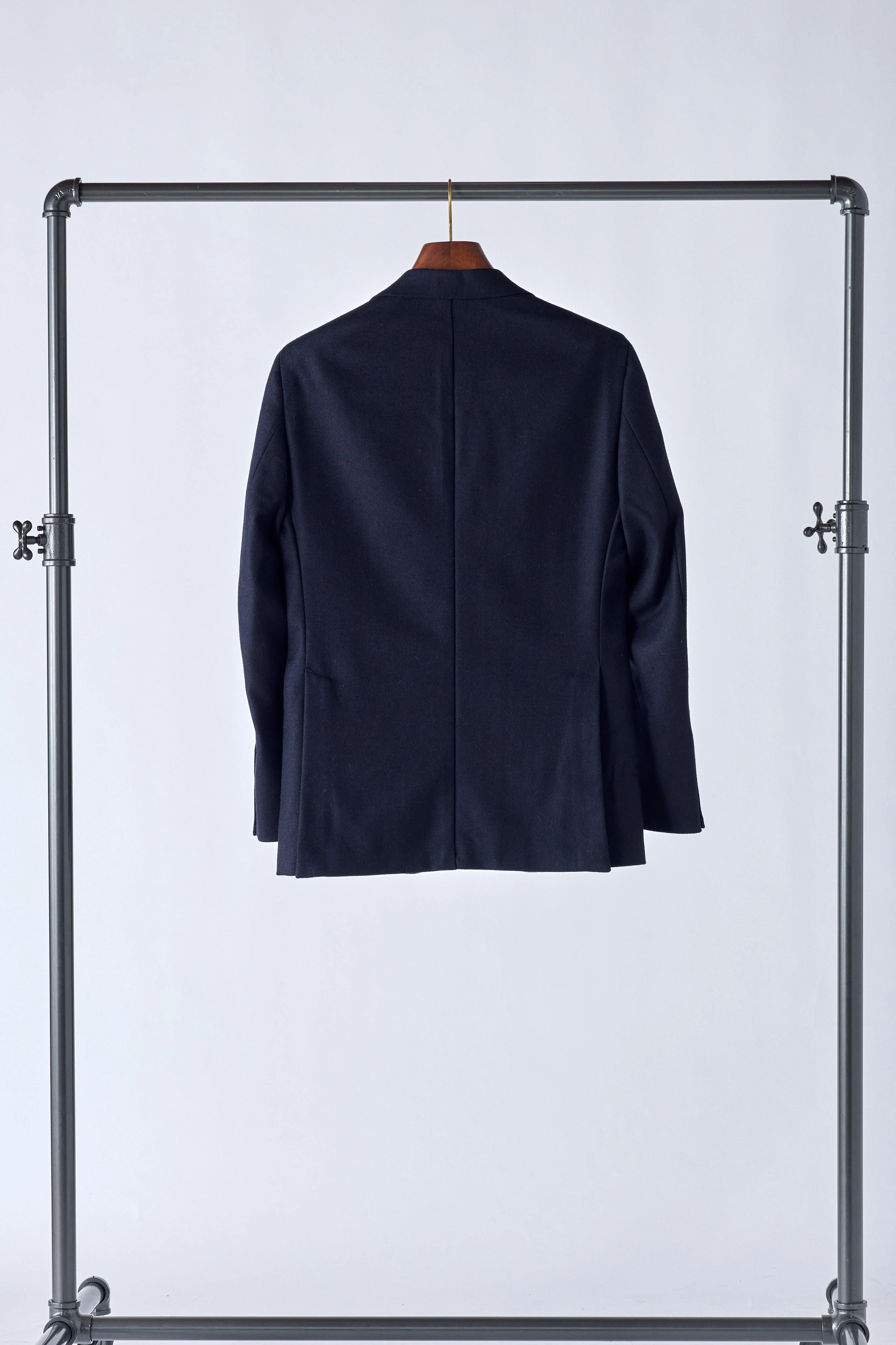 No. 2 Navy Tweed Jacket - Image 6